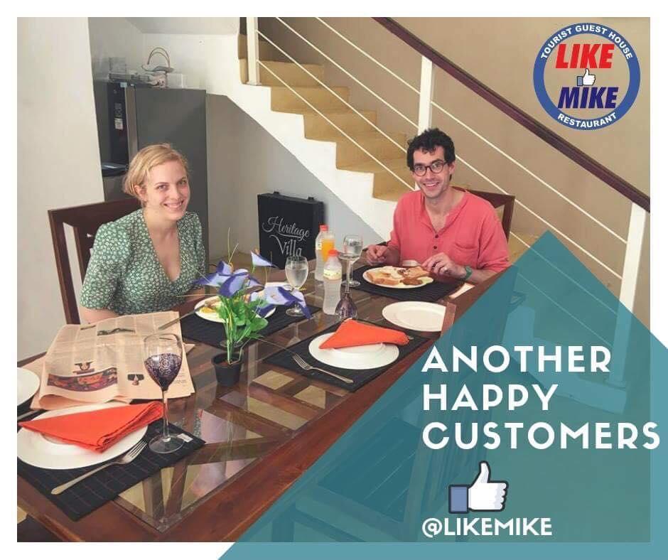 Like Mike Tourist Guest House & Restaurant Negombo Exterior foto